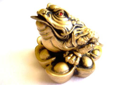 Crapaud Feng Shui à 3 Pattes