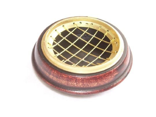 Brûle Encens Marron Et Doré