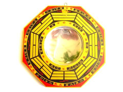 Miroir Pakua ou Bagua Concave