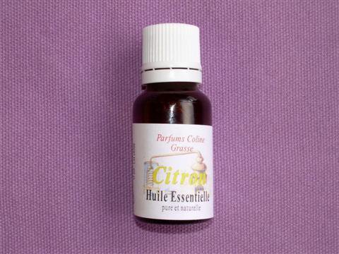 Citron, huile essentielle
