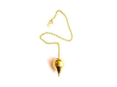 Pendule Goutte Doré