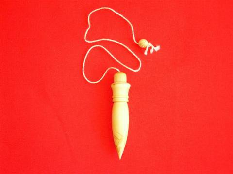 Pendule Egyptien Buis Naturel