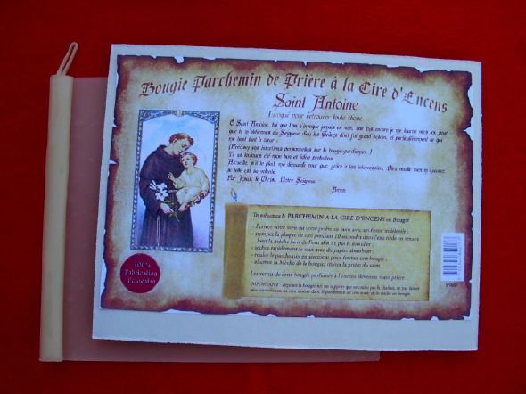 Parchemin De Cire Saint Antoine