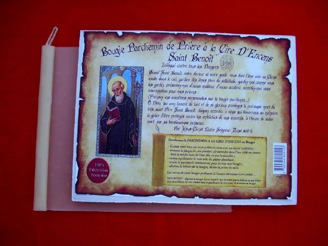 Parchemin De Cire Saint Benoit