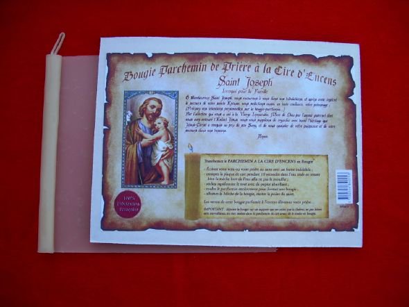 Parchemin De Cire Saint Joseph