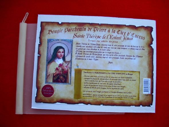 Parchemin De Cire Sainte Thérèse