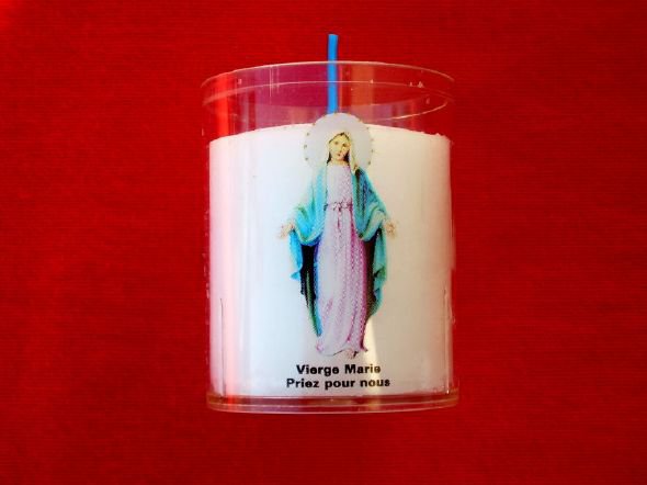 Bougie Veilleuse Vierge Marie