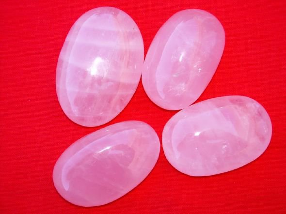 Galet Quartz  Rose