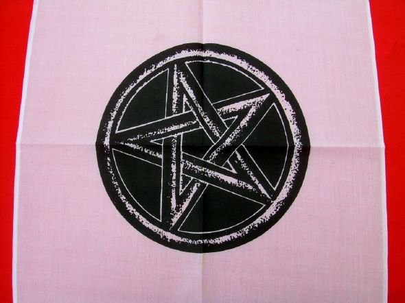 Nappe Pentacle Blanc