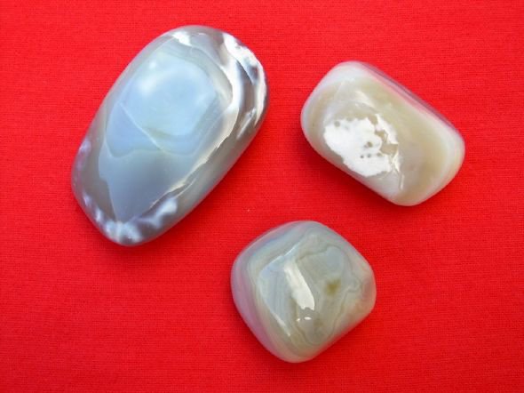Galet Agate Grise