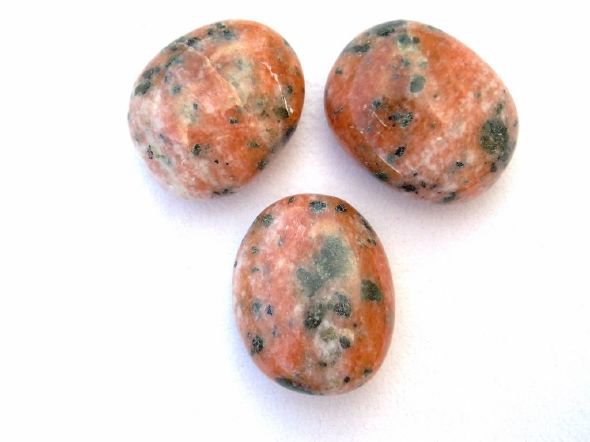 Galet Calcite Orange