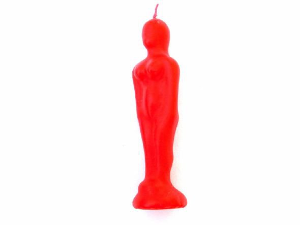 Bougie Dagyde Femme Rouge