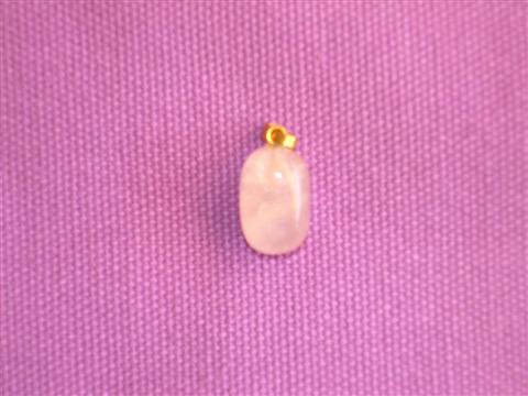Pendentif Quartz Rose