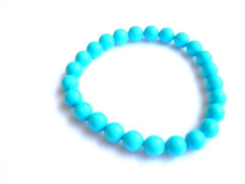 Bracelet Howlite Bleu