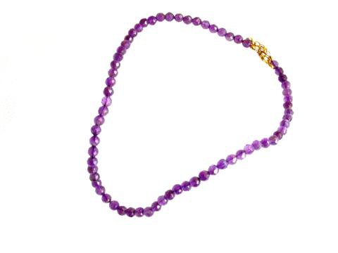 Collier Améthyste 44 cm