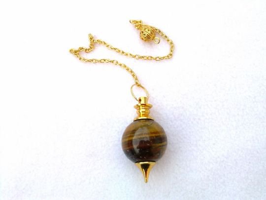 Pendule Séphoroton En Oeil De Tigre