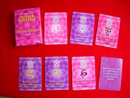 Les Cartes De La Pensée Positive