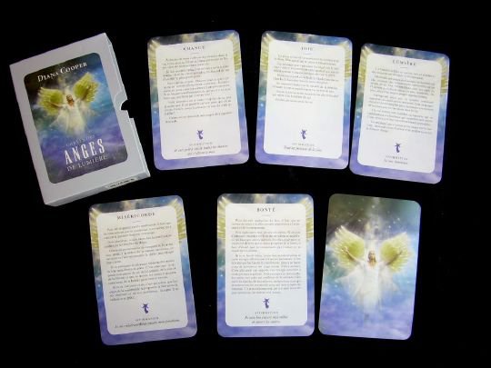 Cartes Des Anges De Lumière